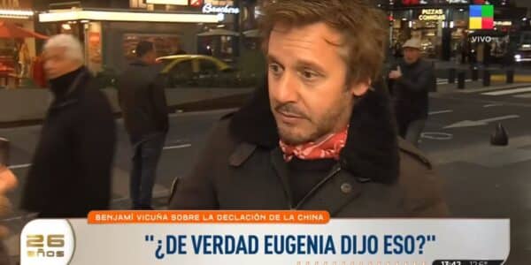 Benjamín Vicuña sorprendido por revelación sobre sus hijos y Mauro Icardi