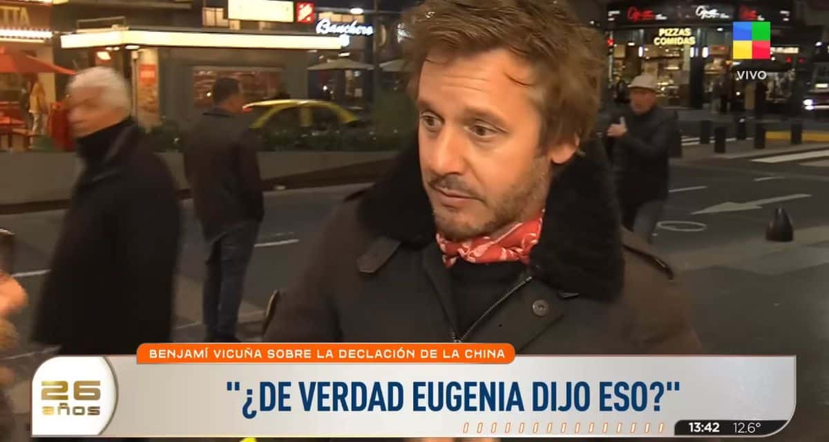 Benjamín Vicuña sorprendido por revelación sobre sus hijos y Mauro Icardi