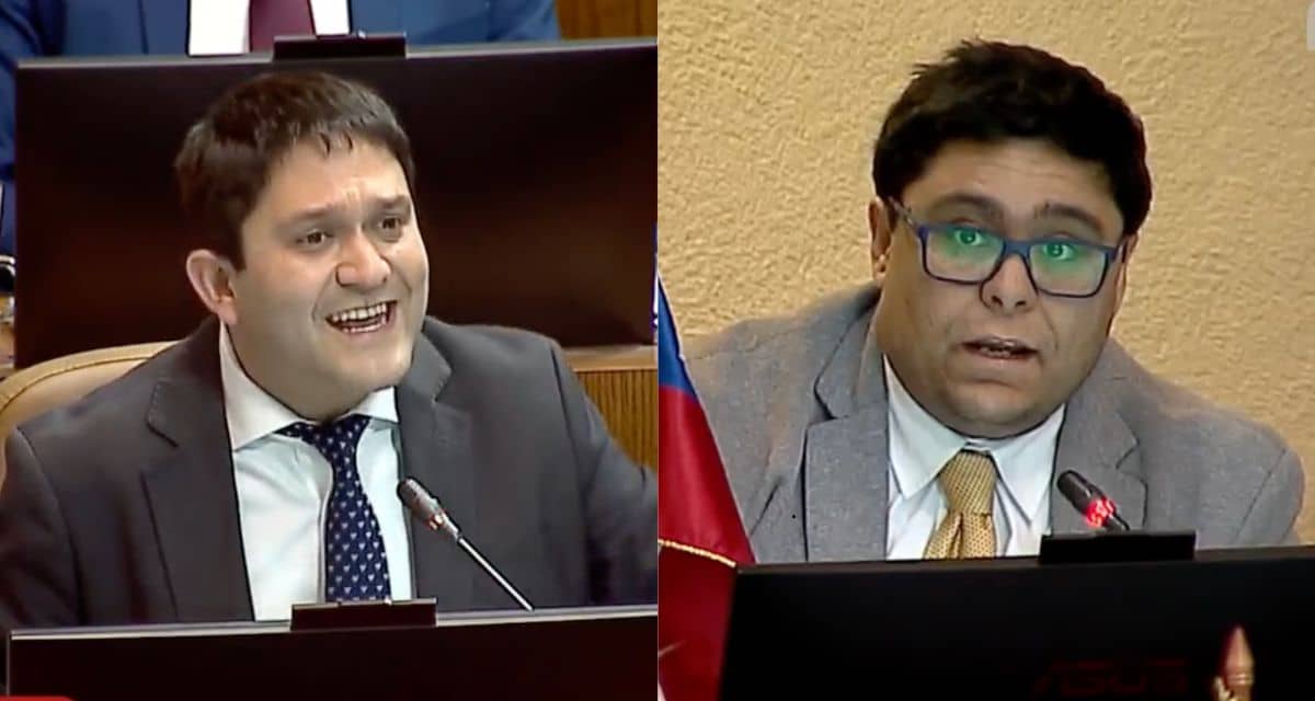 César Valenzuela respondiendo a José Carlos Meza en sesión del Congreso