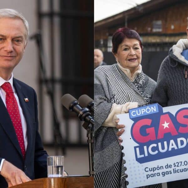 Cristina Espinoza cuestionando aporte estatal para compra de gas