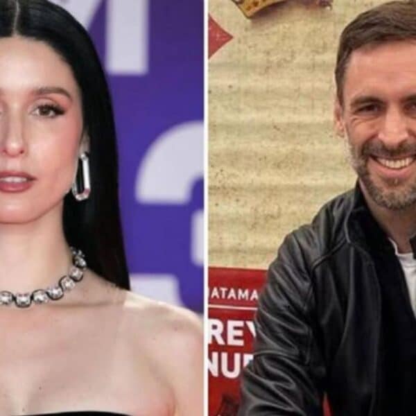 Daniel Matamala compartiendo junto a Francisca Valenzuela y su hija Roma