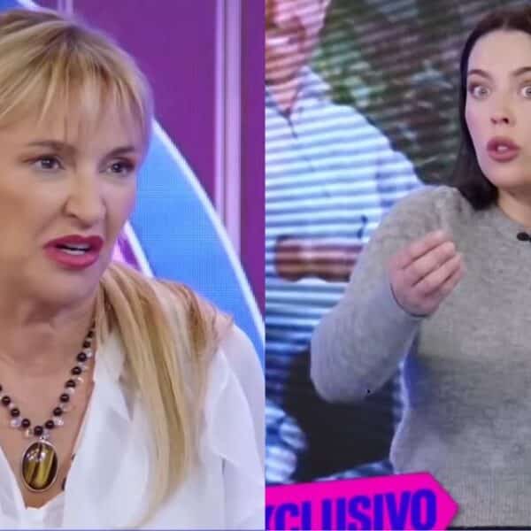 Daniela Aránguiz durante discusión en programa de televisión