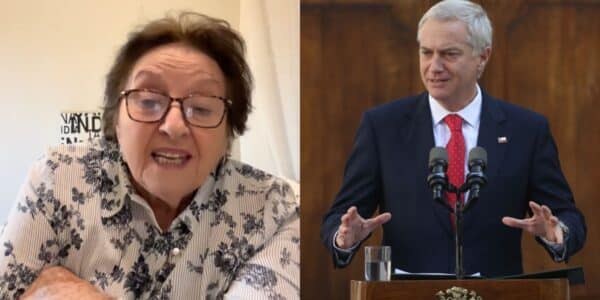 Doctora Cordero enviando polémico mensaje político en redes