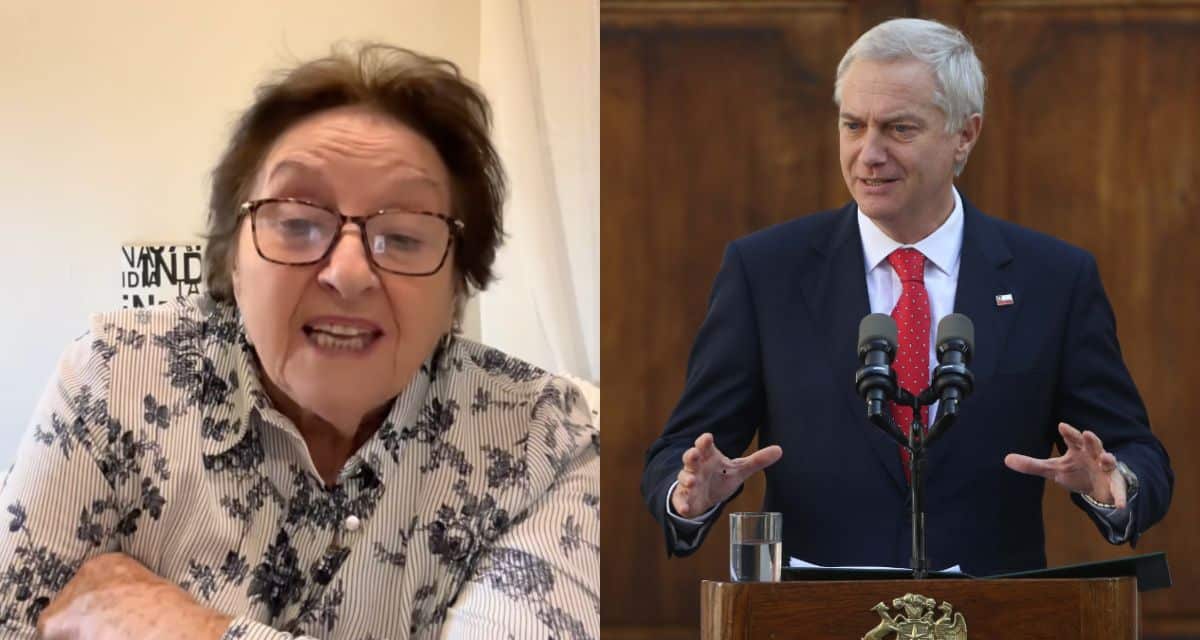 Doctora Cordero enviando polémico mensaje político en redes