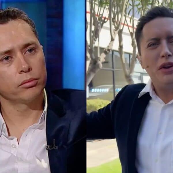 Felipe Parra realiza viral imitación de Karol Lucero en redes sociales