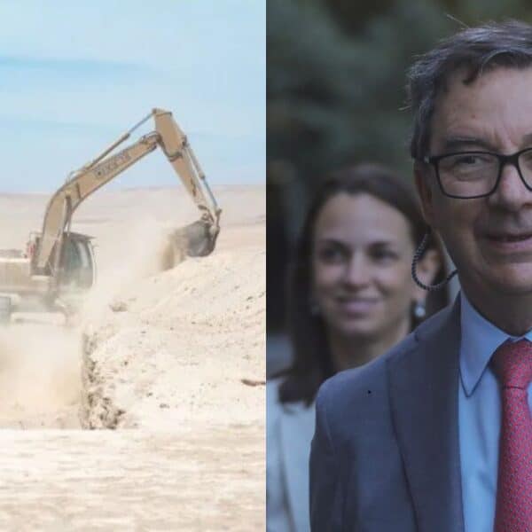Ministro Fernando Barros se refiere a avance de zanja fronteriza en el norte de Chile