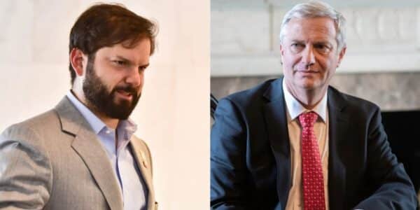 Gabriel Boric durante actividades internacionales tras confirmar ausencia en Cuenta Pública