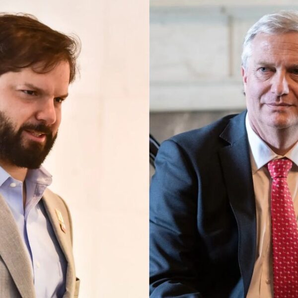 Gabriel Boric durante actividades internacionales tras confirmar ausencia en Cuenta Pública