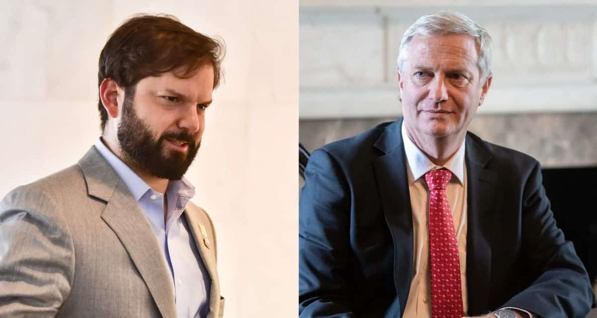 Gabriel Boric durante actividades internacionales tras confirmar ausencia en Cuenta Pública