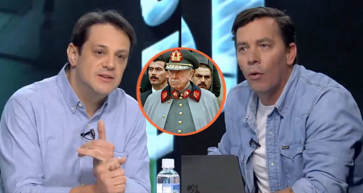 Gaspar Rivas y Cristián Labbé discuten por Augusto Pinochet en Sin Filtros