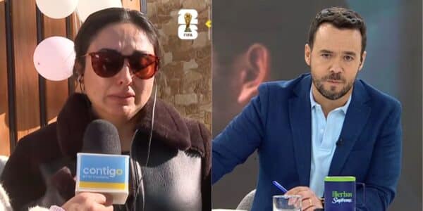 Gloria quebrándose en entrevista tras muerte de su hija Isidora
