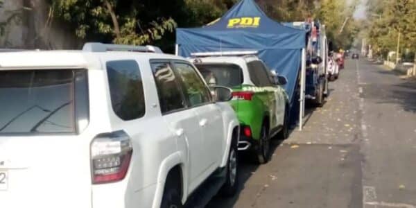Procedimiento policial tras hallazgo de órganos cerca de Clínica Las Condes
