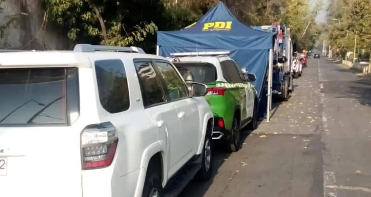 Procedimiento policial tras hallazgo de órganos cerca de Clínica Las Condes
