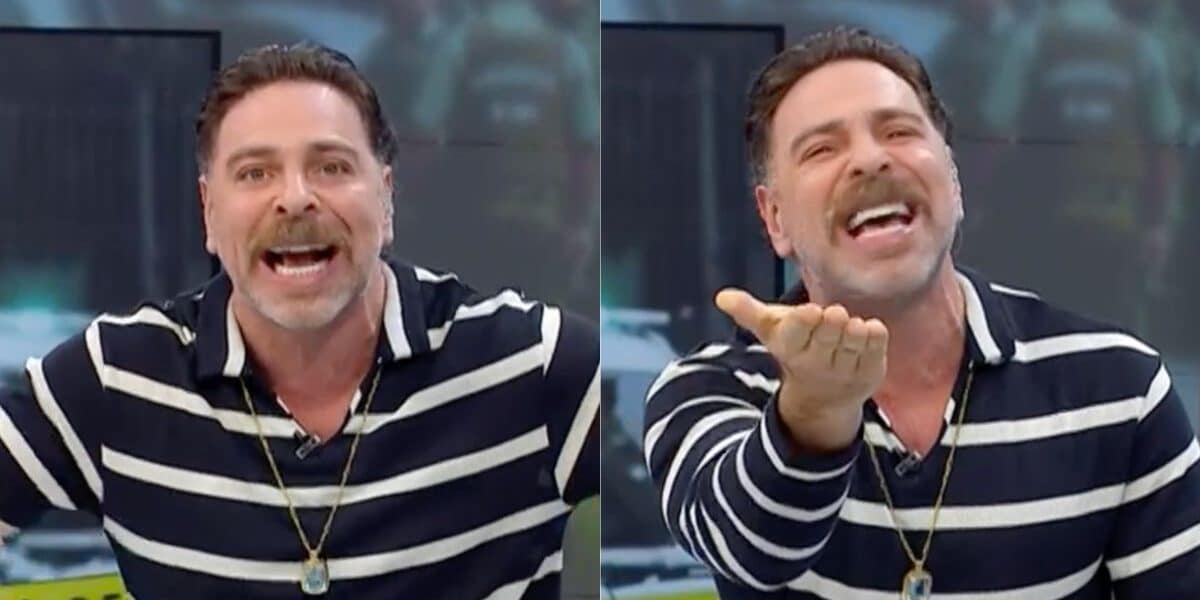 José Antonio Neme reaccionando en vivo a críticas por comentarios sobre Gabriel Boric y José Antonio Kast