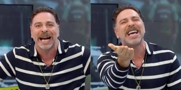 José Antonio Neme reaccionando en vivo a críticas por comentarios sobre Gabriel Boric y José Antonio Kast