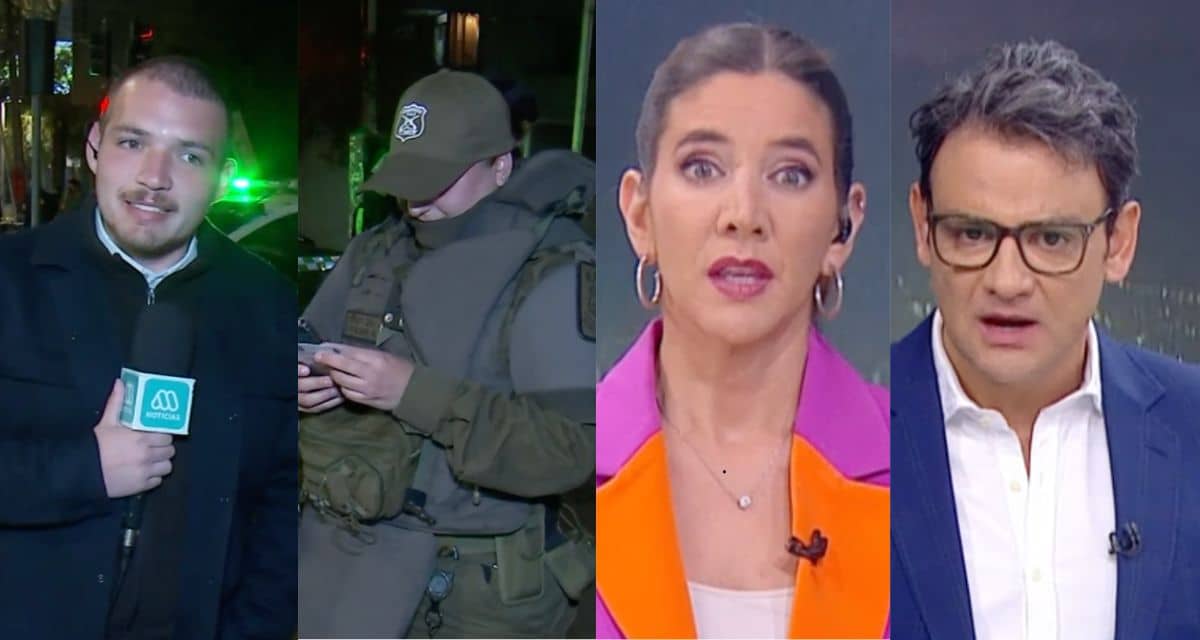 Julio Ahumada durante fiscalización en vivo en Meganoticias