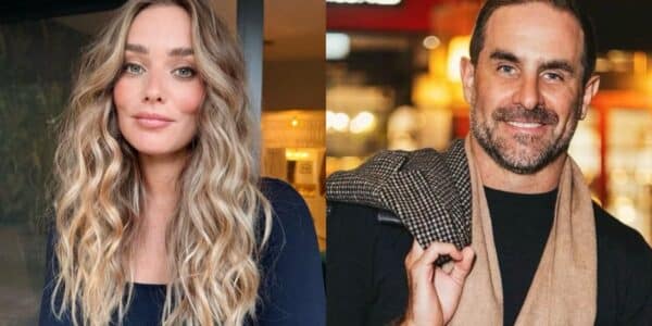 Kika Silva y Cristián Arriagada en aeropuerto tras rumores de relación
