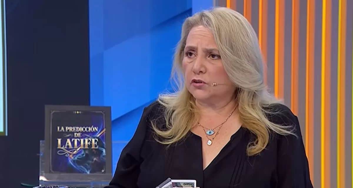 Latife Soto hablando sobre sus predicciones para Chile y el mundo en 2026