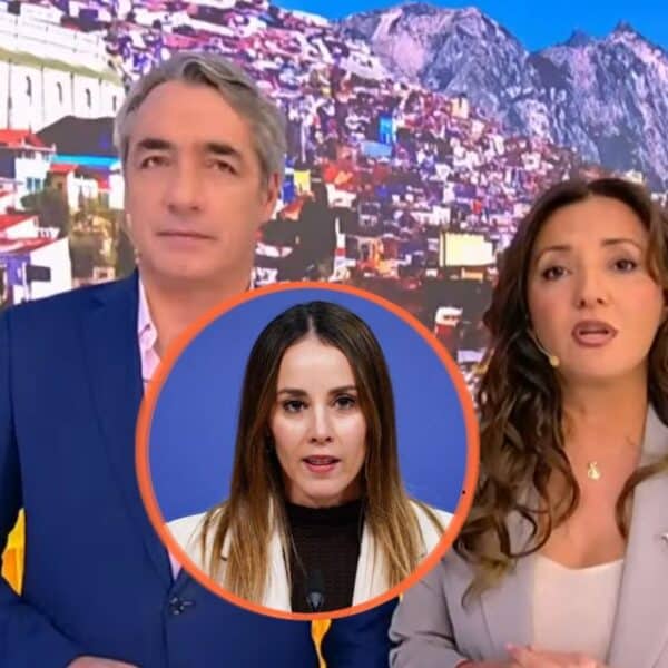Mara Sedini junto a Repenning y Priscilla Vargas tras comentado episodio en televisión