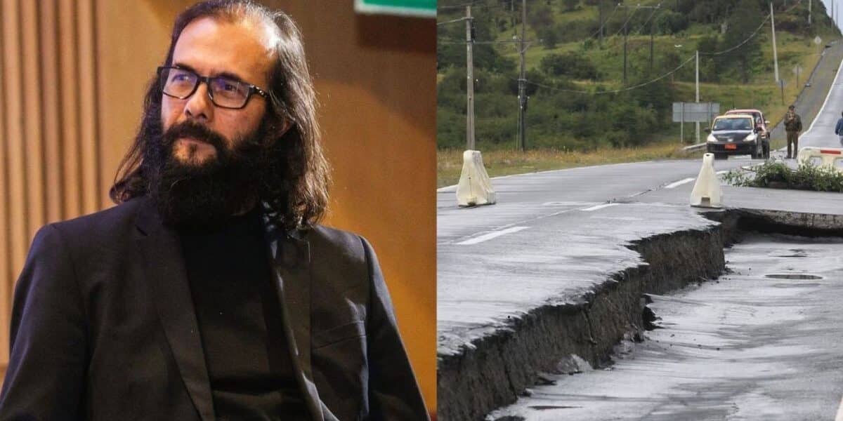 Marcelo Lagos hablando sobre terremotos y zonas sísmicas en Chile