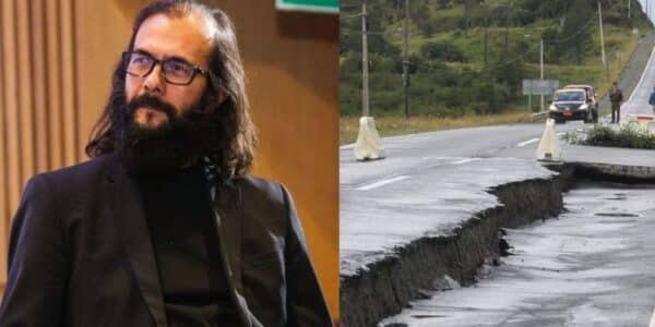 Marcelo Lagos hablando sobre terremotos y zonas sísmicas en Chile