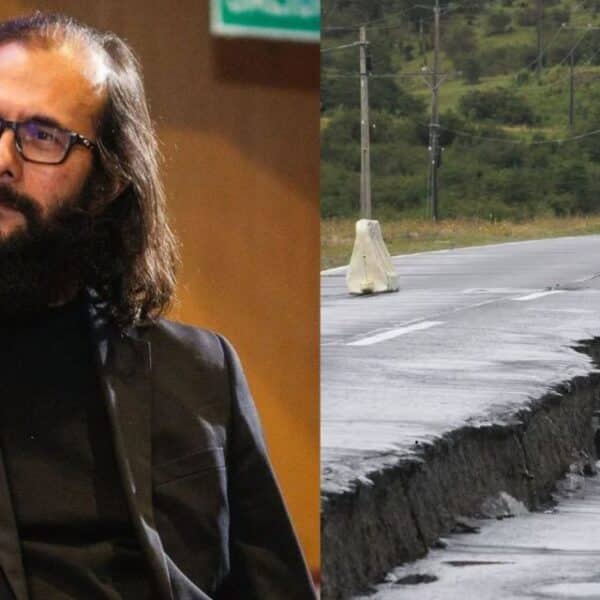 Marcelo Lagos hablando sobre terremotos y zonas sísmicas en Chile
