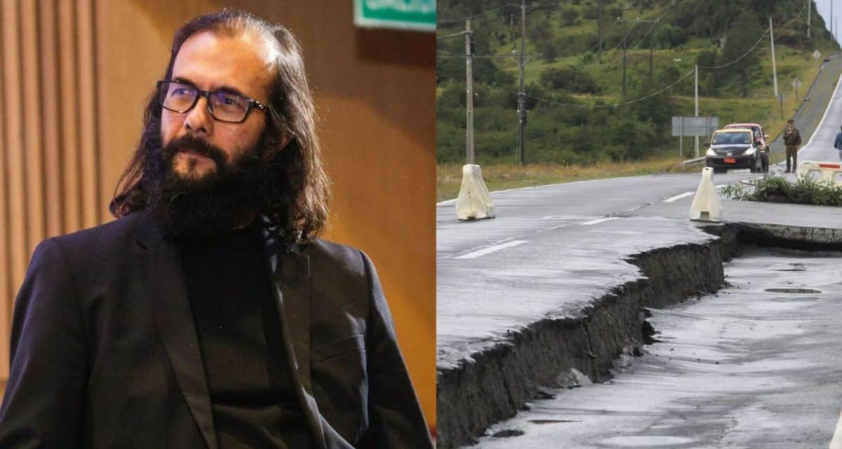 Marcelo Lagos hablando sobre terremotos y zonas sísmicas en Chile