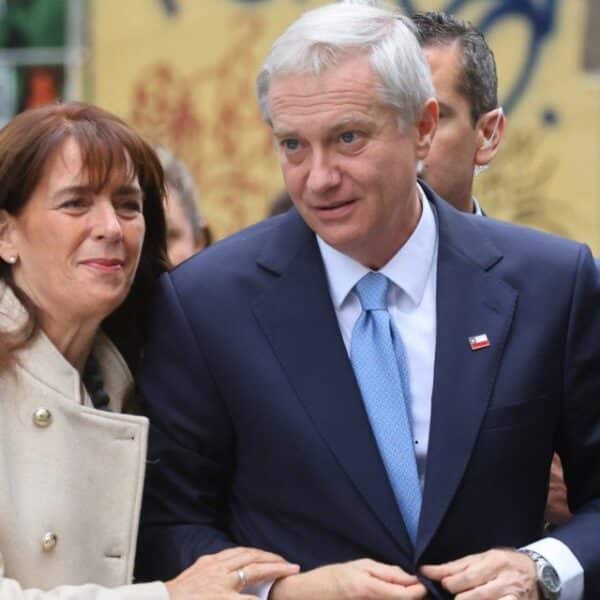 María Pía Adriasola acompañando actividades del Gobierno en La Moneda