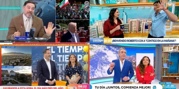 Conductores de Mucho Gusto liderando el rating matinal en Chile