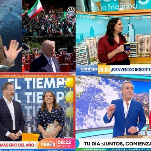 Conductores de Mucho Gusto liderando el rating matinal en Chile