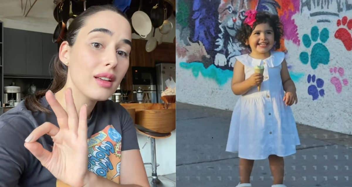 Melina Noto hablando sobre la muerte de una niña en Las Condes