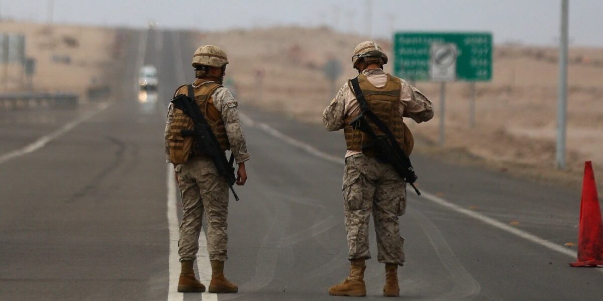 Carabineros captura a militares peruanos con ketamina en Ruta 5 Norte