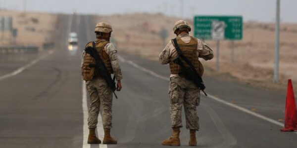 Carabineros captura a militares peruanos con ketamina en Ruta 5 Norte
