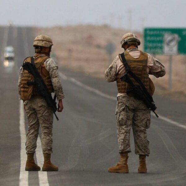 Carabineros captura a militares peruanos con ketamina en Ruta 5 Norte