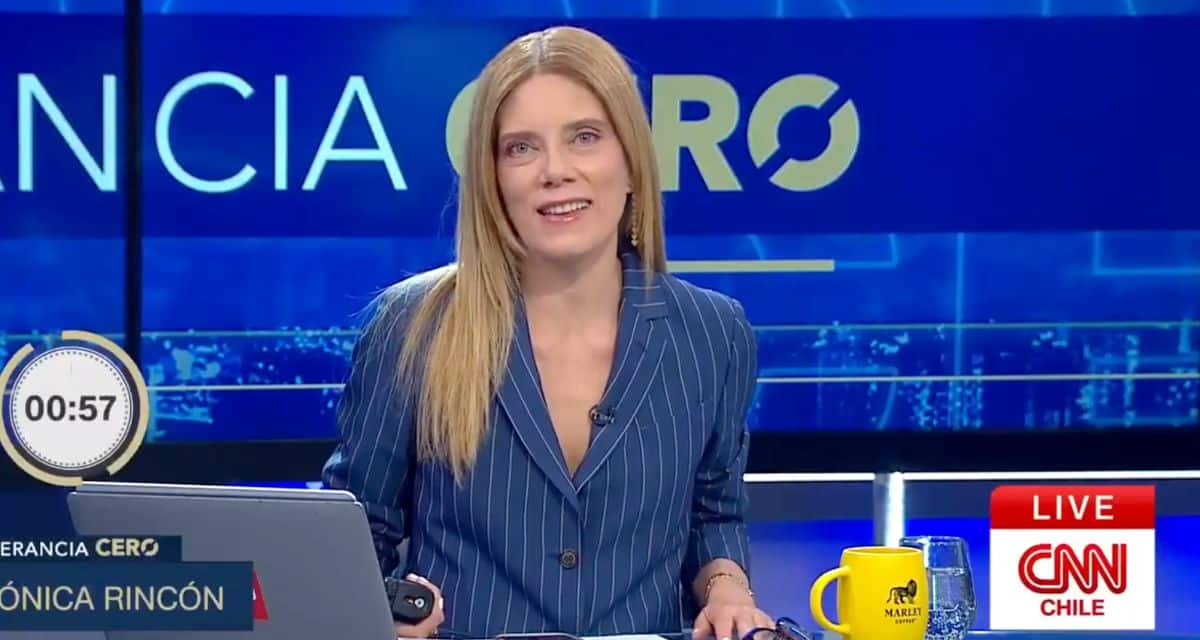 Mónica Rincón reaccionando a comentario ofensivo en X