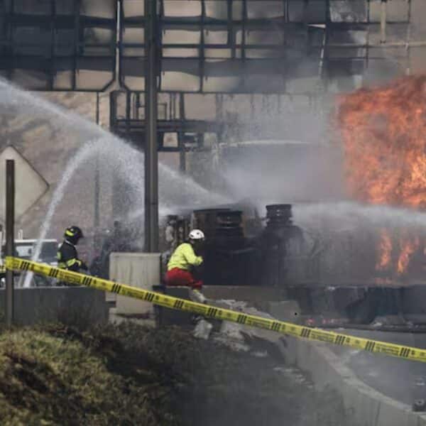 Camión involucrado en la explosión en Renca que dejó 15 fallecidos