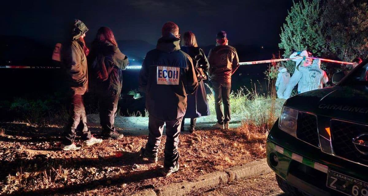 PDI investigando crimen en Curacaví tras detención de ciudadanos colombianos