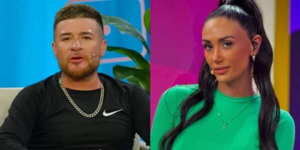 Pamela Díaz reaccionando a las acusaciones de Junior Playboy
