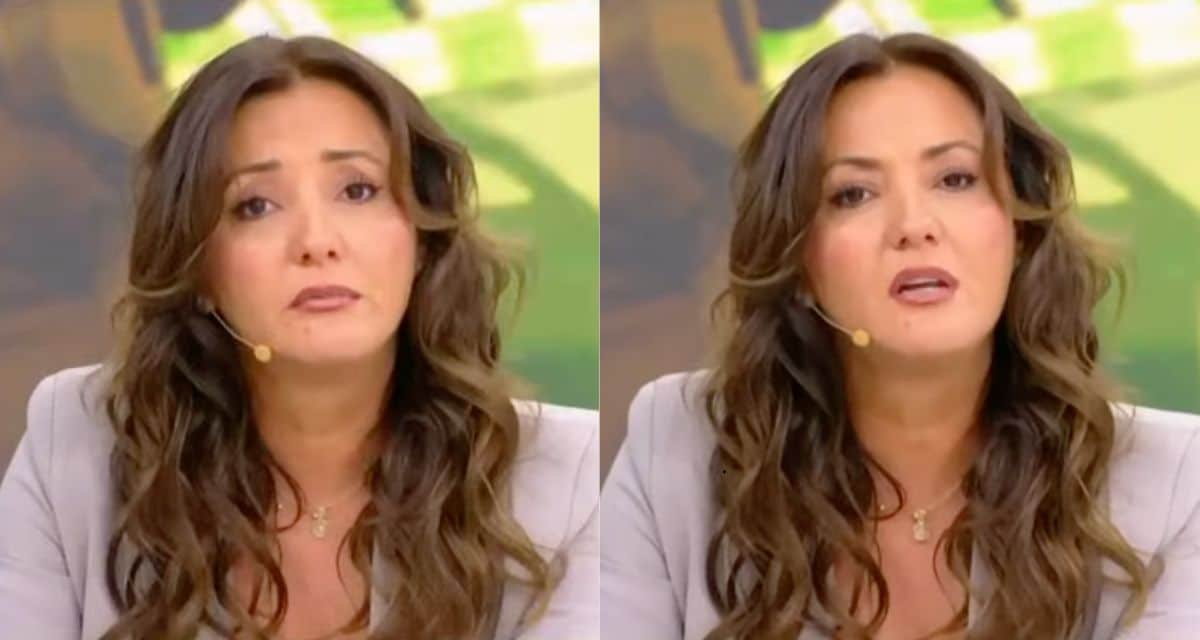 Priscilla Vargas emocionada durante matinal de Canal 13