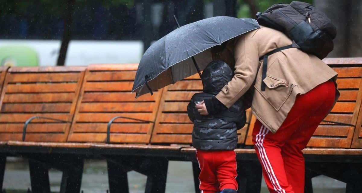 Lluvia en Santiago podría volver durante la próxima semana