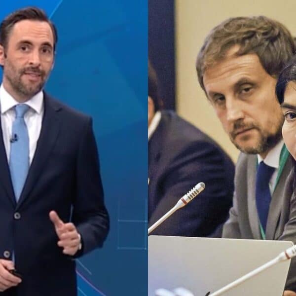 Rafael Araos durante polémica por desvinculaciones en el ministerio