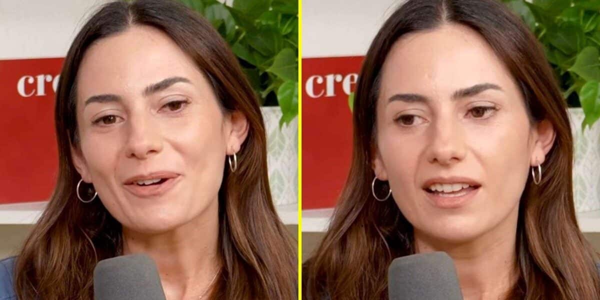 Rosario Bravo hablando sobre su cirugía estética y mastopexia en redes sociales