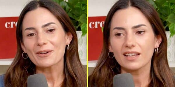 Rosario Bravo hablando sobre su cirugía estética y mastopexia en redes sociales