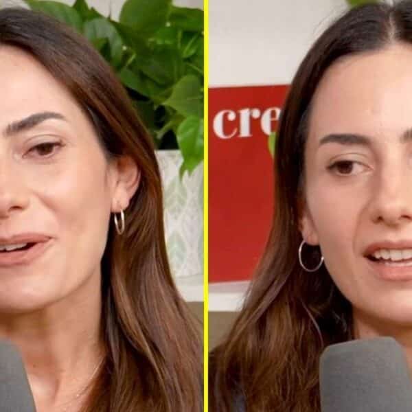 Rosario Bravo hablando sobre su cirugía estética y mastopexia en redes sociales