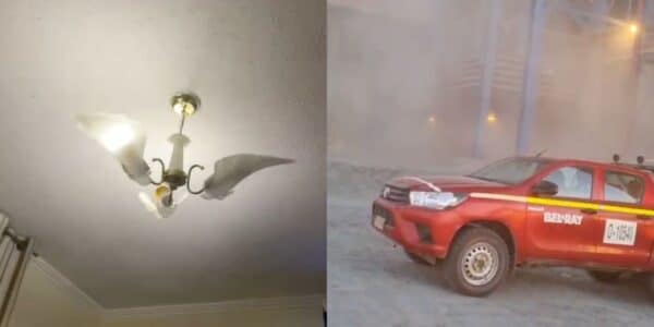 Registro de daños y evacuaciones tras el fuerte sismo en Calama