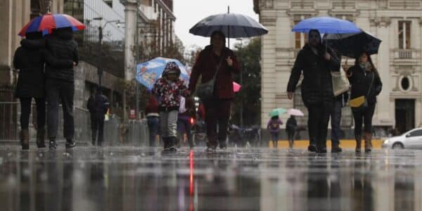 Nubosidad y lluvias en Chile volverían con fuerza durante los próximos días