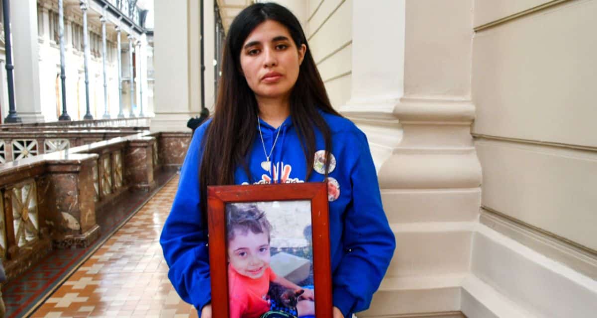 Imagen de Tomás Bravo recreado con inteligencia artificial compartida por su madre