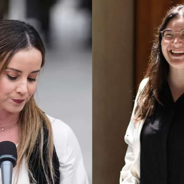 Valeria Cárcamo comentando el cambio de gabinete y la salida de Mara Sedini