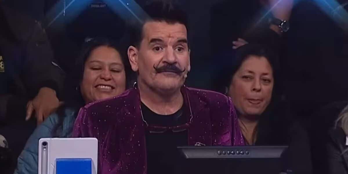 Vasco Moulian durante polémico momento en Fiebre de Baile