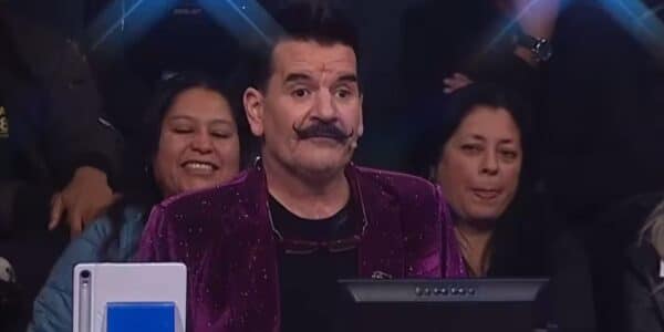 Vasco Moulian durante polémico momento en Fiebre de Baile